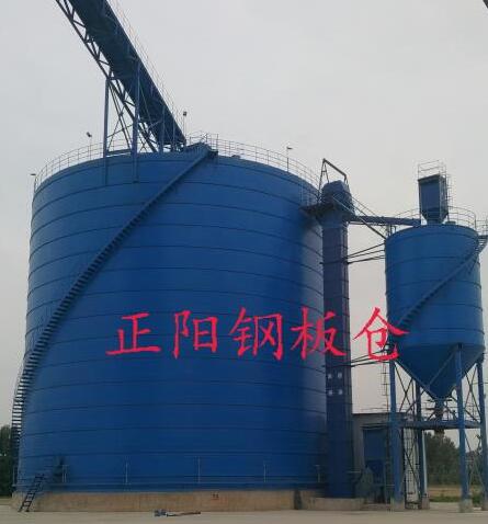 盈江大型矿粉钢板库