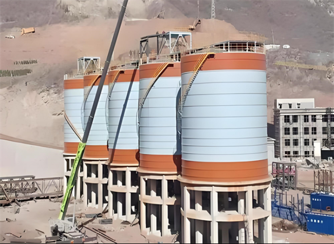 盈江高架钢板仓